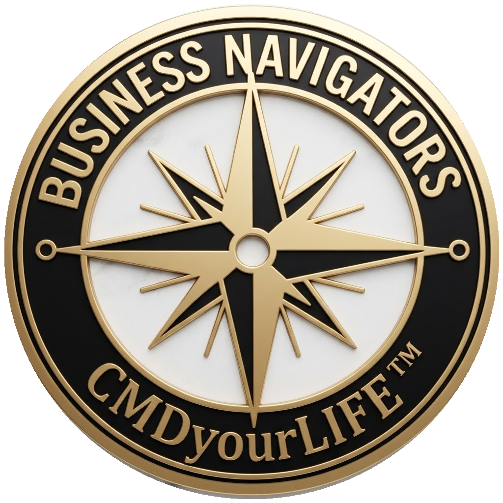 CMDyourLIFE™ compass emblem